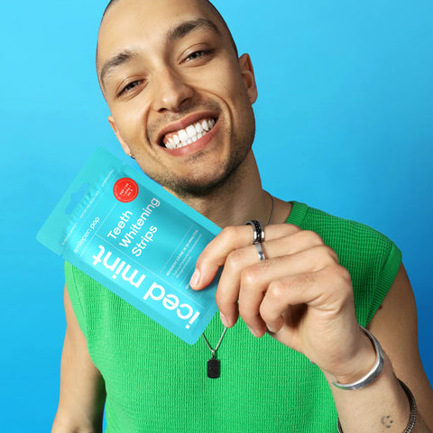 POP Oral Beauty Teeth Whitening Strips - Iced Mint