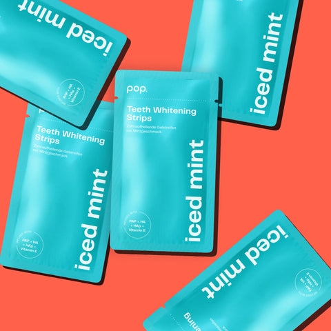 POP Oral Beauty Teeth Whitening Strips - Iced Mint
