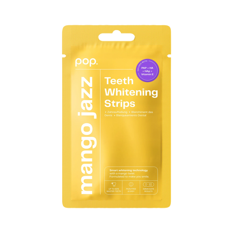POP Oral Beauty Teeth Whitening Strips - Mango Jazz